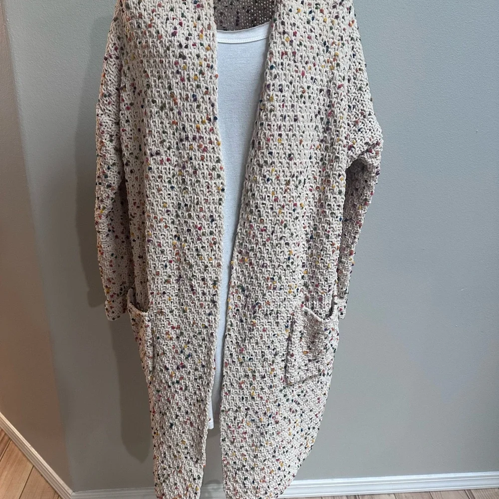 Women's Multicolor Knit Sweater - Picture 1 of 2